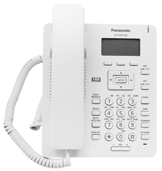 Офисный ip телефон Panasonic KX-HDV130RU