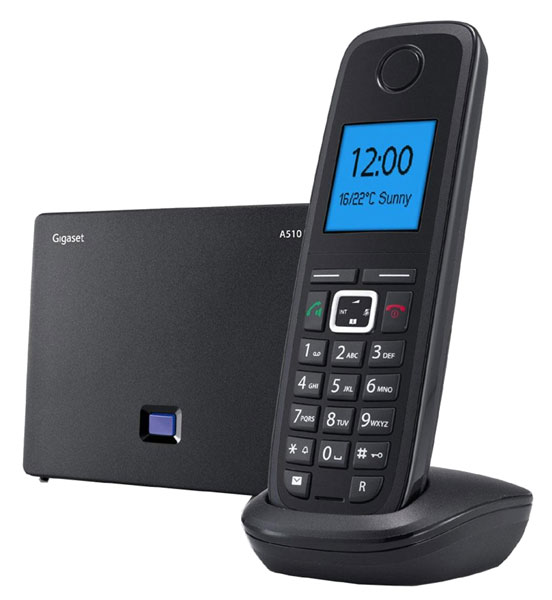 dect ip телефон с аналоговой линией FXO - Gigaset A510 IP