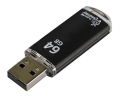флешка USB SmartBuy V-Cut 64GB black