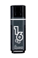 флешка USB SmartBuy Glossy series 16Gb black