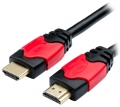 HDMI кабель ATcom HDMI&gt;HDMI 1.0м VER 2.0 red/gold