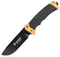 туристический нож с огнивом и точилкой Ganzo G803 orange