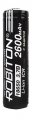 аккумулятор Robiton 18650 Li-Ion 2600 mAh, защищённый 