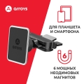 держатель для смартфона и планшета  в CD слот Arroys CD-SM1 black