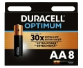 батарейки (8 шт.) Duracell LR6/AA OPTIMUM-8BL 