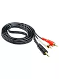 переходник ATcom 3 m jack3.5(m)->2RCA(m) 