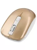 бесшумная беспроводная мышь Gembird MUSW-400 pink gold