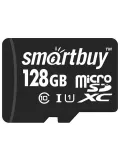 карта памяти SmartBuy 128Gb microSDXC Class 10 без адаптера 