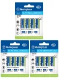 аккумуляторы Westinghouse 2400 mAh  R6/AA 12шт. 