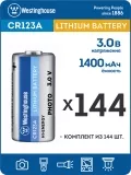 батарейка Westinghouse CR123A 144шт. 