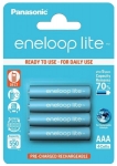 аккумуляторы (4 шт.) Panasonic 550 mAh R03/AAA Eneloop Lite BK-4LCCE/4BE-4BL