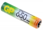 аккумулятор GP 650 mAh R03/AAA-2BL