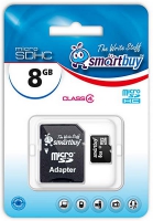 карта памяти SmartBuy 8Gb microSDHC Class 4