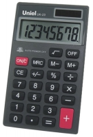 карманный калькулятор Uniel UK-23