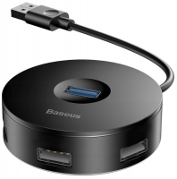 концентратор USB 3.0 Baseus round box HUB adapter
