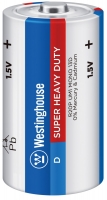 солевая батарейка Westinghouse R20/D Super Heavy Duty-PB4