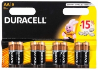 батарейки (8 шт.) Duracell LR6/AA Basic-8BL