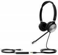 профессиональная USB / 3.5 мм гарнитура Yealink UH36 Dual UC