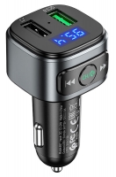 FM трансмитер с bluetooth Hoco E67 Fighter QC3.0 car BT FM transmitter FM трансмитер с bluetooth Hoco E67 Fighter QC3.0 car BT FM transmitter