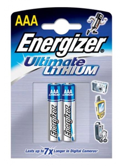 батарейки (2 шт.) Energizer LR03/L92/AAA Lithium-2BL