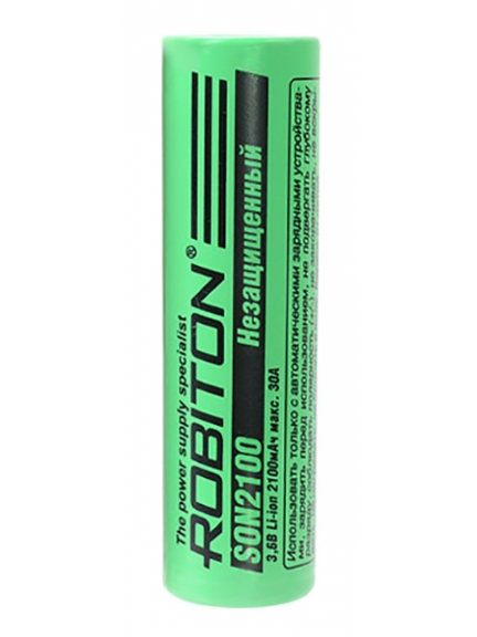 аккумулятор Robiton SON2100 30А (Sony US18650VTC4) без защиты