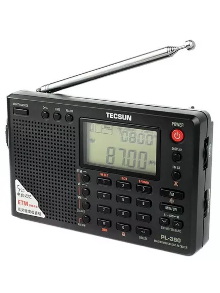 цифровой радиоприемник с хорошим приемом Tecsun PL-380 (export version)