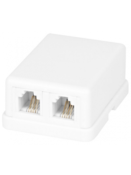 телефонная розетка ATcom 2 x RJ12