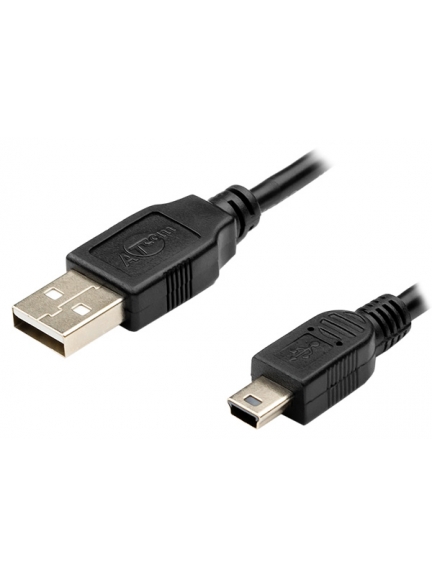 кабель передачи данных ATcom 0.8 m USB(Am)->miniUSB