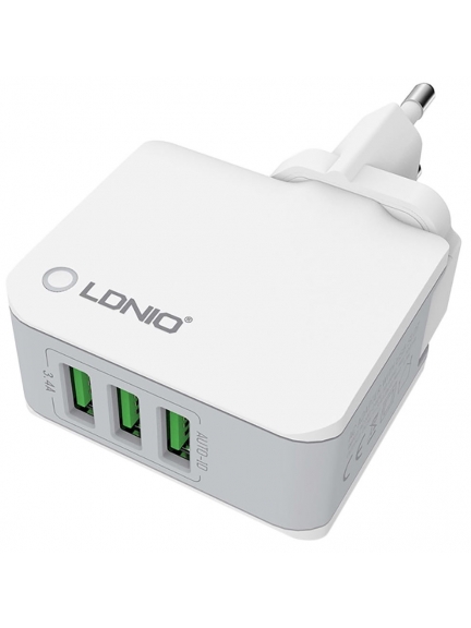 универсальное зарядное устройство LDNIO A3303 3USB *3,4A