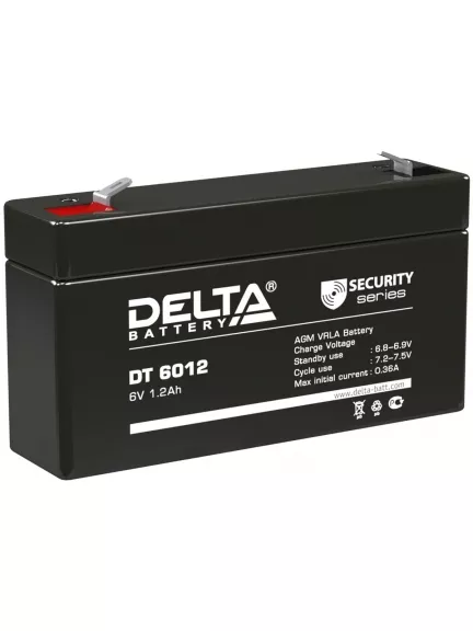 аккумулятор Delta DT 6012