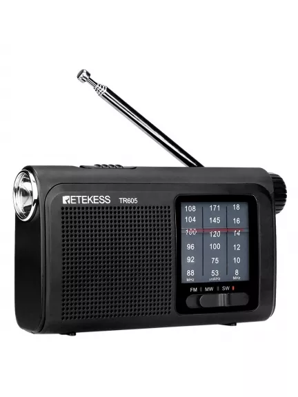 портативный цифровой радиоприемник Retekess TR605