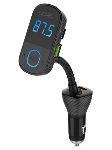 автомобильная зарядка c Bluetooth FM трансмиттером LDNIO C705Q
