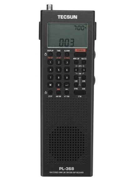 всеволновый портативный радиоприемник Tecsun PL-368 (export version)