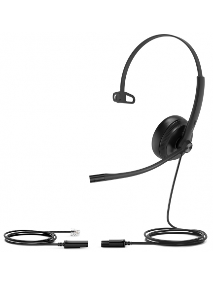 профессиональная QD/RJ9 гарнитура Yealink YHS34 Mono
