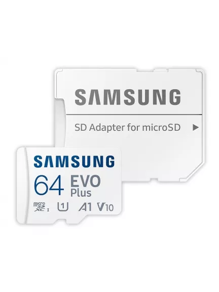 карта памяти Samsung 64Gb microSDXC Class 10 EVO PLUS MB-MC64KA/EU