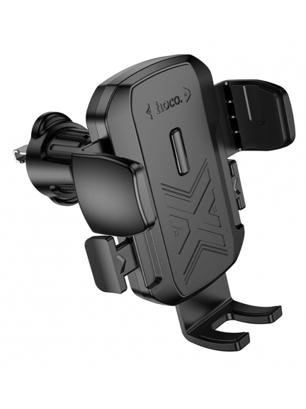 держатель телефона на дефлектор Hoco H64 Gamble one-button car holder (air outlet)