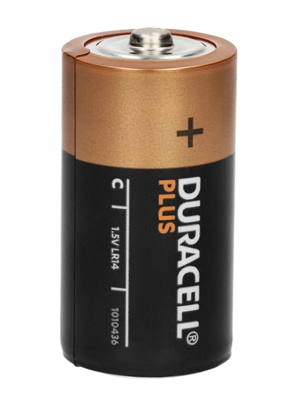 большая щелочная батарейка Duracell LR14/C PLUS