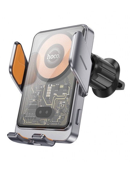 держатель Hoco HW7 Transparent Discovery Edition wireless fast charging car hold