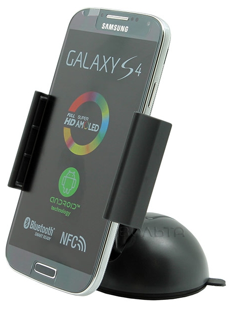 автомобильный держатель для смартфонов на торпеду Ppyple Dash-N5 matt black