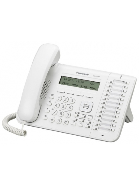 системный IP-телефон Panasonic KX-NT543RU white