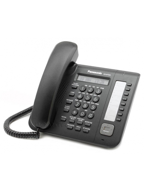 системный IP-телефон Panasonic KX-NT551RU black