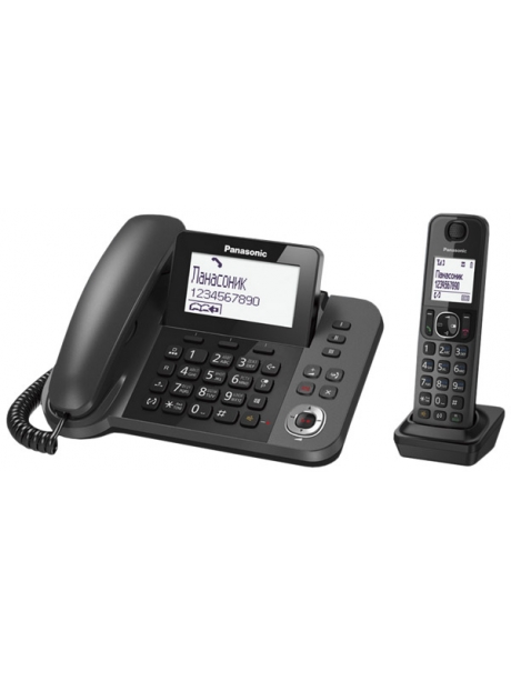 радиотелефон DECT Panasonic KX-TGF320RU grey