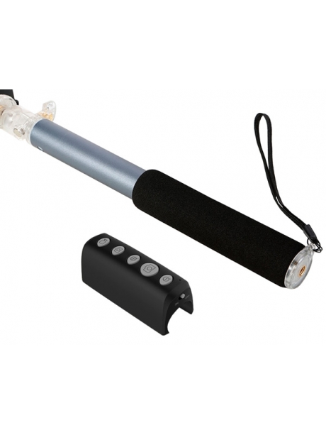 монопод для селфи Rock Selfie Shutter &amp; Stick grey