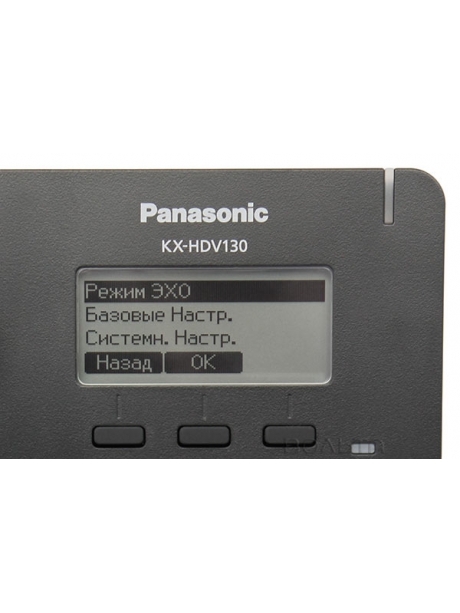 VoIP телефон Panasonic KX-HDV130RU black