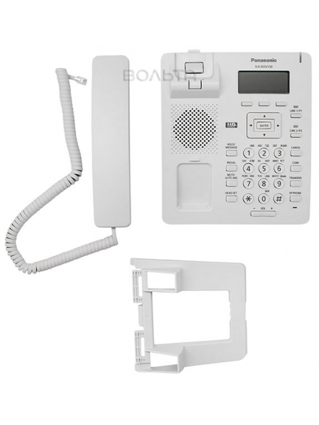 VoIP телефон Panasonic KX-HDV130RU white