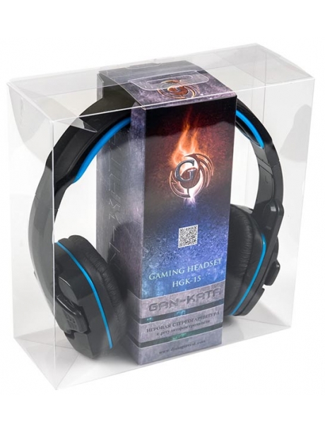игровая гарнитура Dialog HGK-15 black/blue