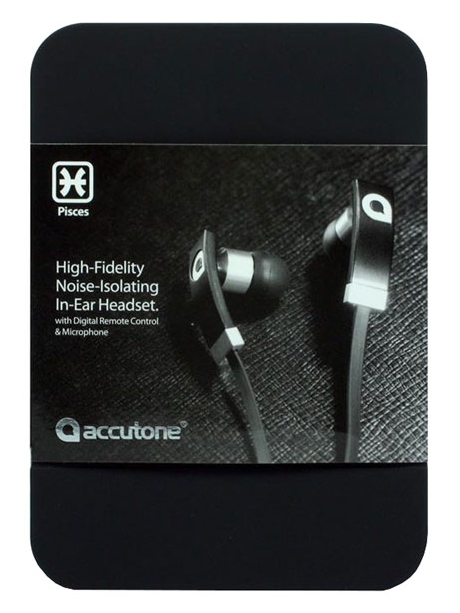 наушники с микрофоном для iPhone Accutone Pisces 