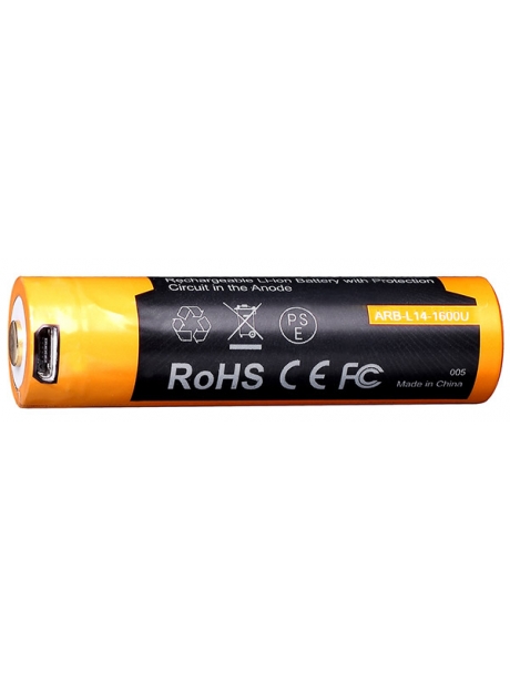 аккумулятор с USB портом Fenix ARB-L14-1600U 14500 