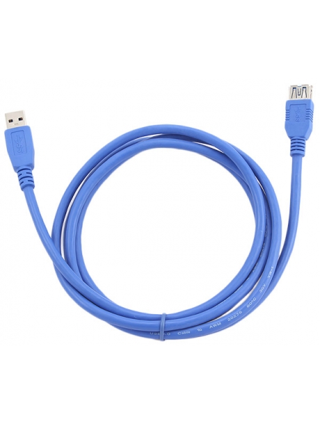 удлинитель Gembird AM-AF 1.8м USB3.0 PRO (CCP-USB3-AMAF-6) синий