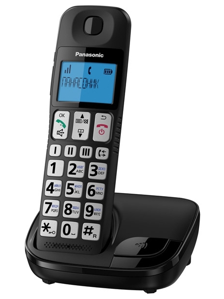 радиотелефон DECT Panasonic KX-TGE110RU black